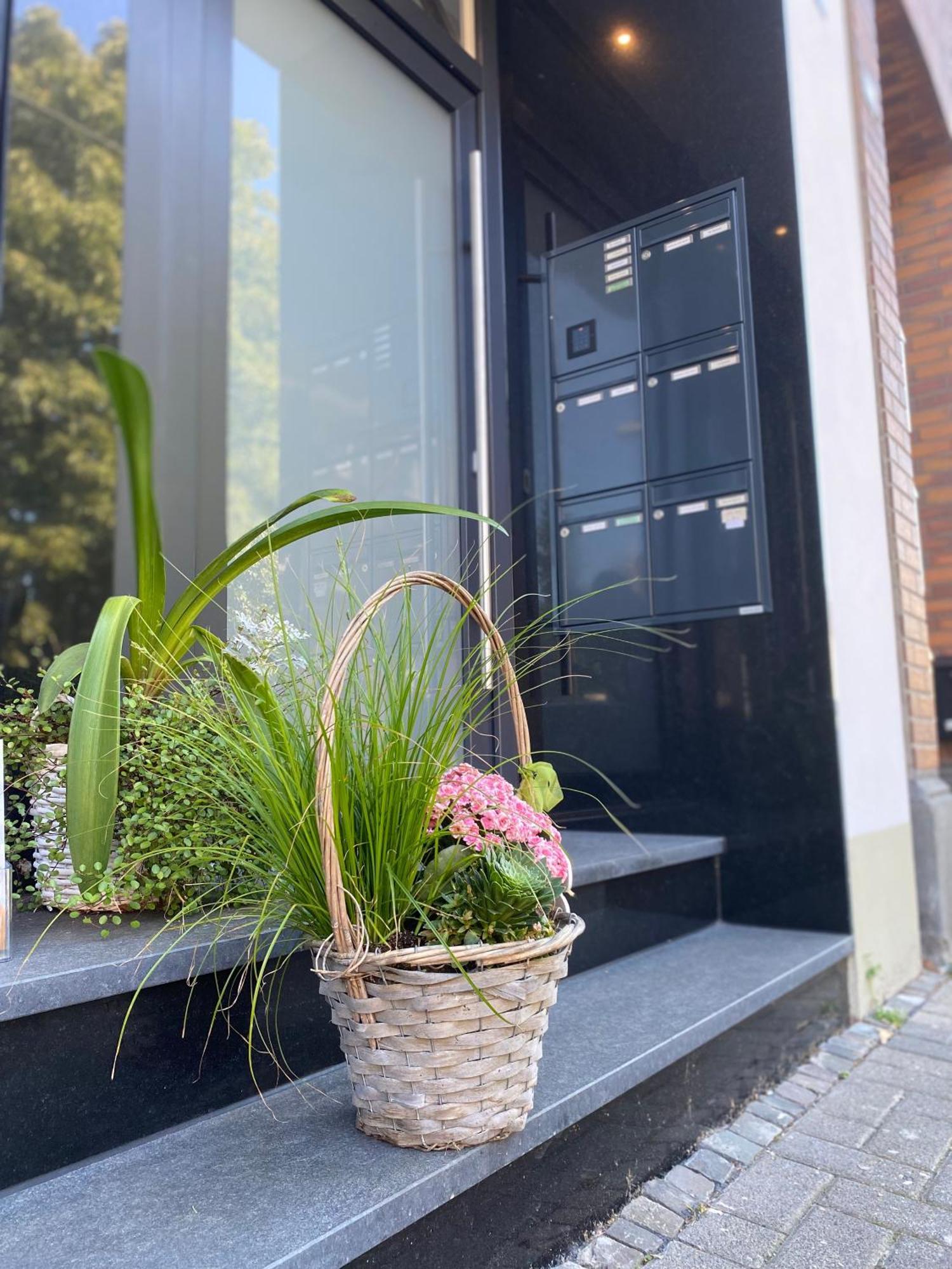 All-In Apartments In Fischeln Mit Gartenblick, Naehe Duesseldorf - Messe - Airport - Helios 克雷费尔德 外观 照片